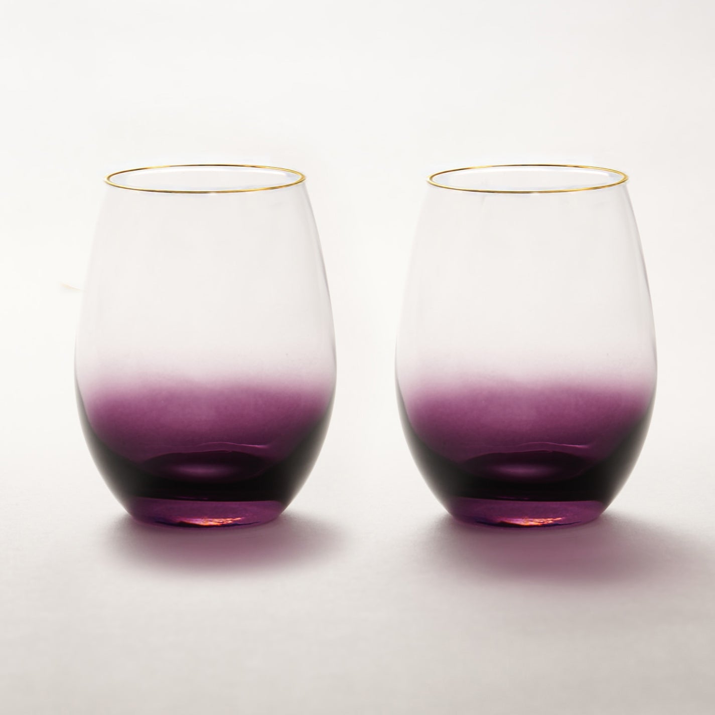 Time to get the fancy glassware out - Katie Alice pink ombre wine glasses