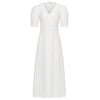 OLYMPIA Embroidered Cotton Dress